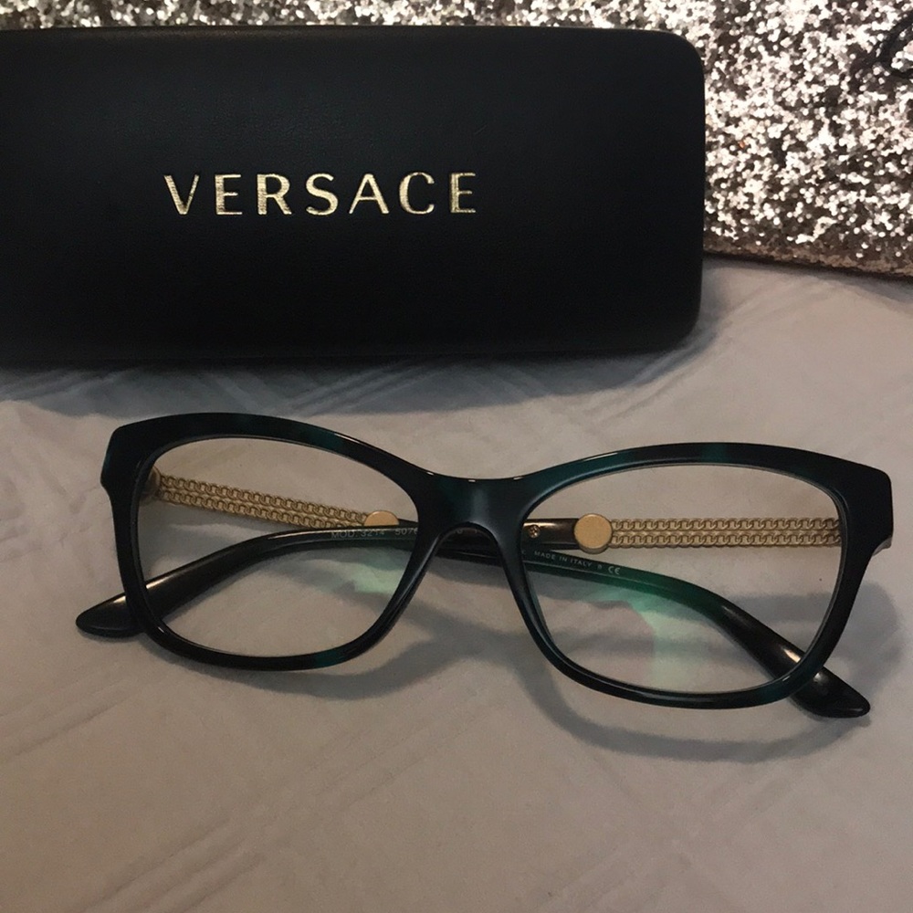 Versace Glasses and a case (don’t have the original case anymore)Make an offer:)